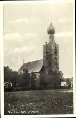 Ak Dwingeloo Drenthe Niederlande, Ned. Herv. Kerk