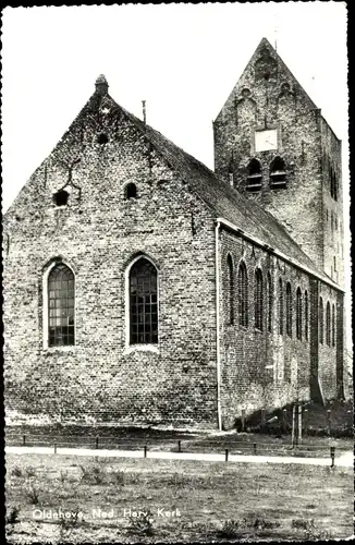 Ak Oldehove Groningen, Ned. Herv. Kerk