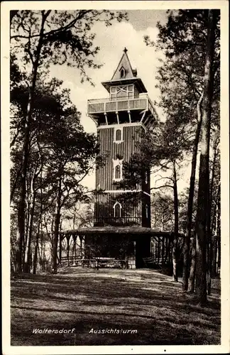 Ak Woltersdorf bei Berlin, Aussichtsturm