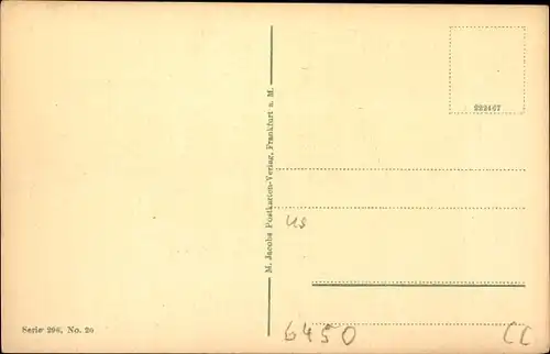 Ak Hanau am Main, an der Johanniskirche