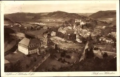 Ak Schleiden in der Eifel, Blick vom Hähnchen