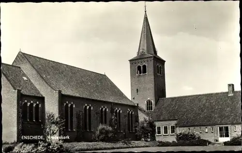 Ak Enschede Overijssel Niederlande, Vredeskerk