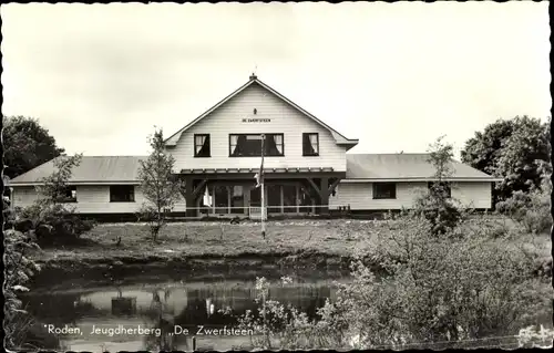 Ak Roden Drenthe Niederlande, Jeugdherberg De Zwerfsteen