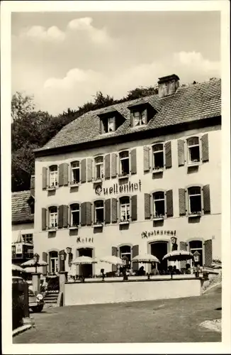 Ak Blankenheim an der Ahr Eifel, Hotel-Restaurant Quellenhof, Hirtentor 33