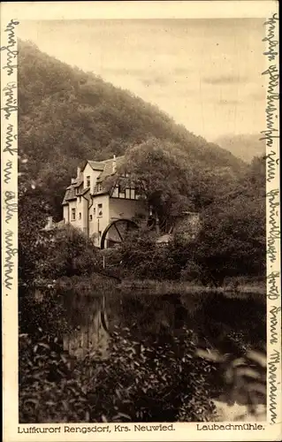 Ak Rengsdorf im Westerwald, Laubachmühle