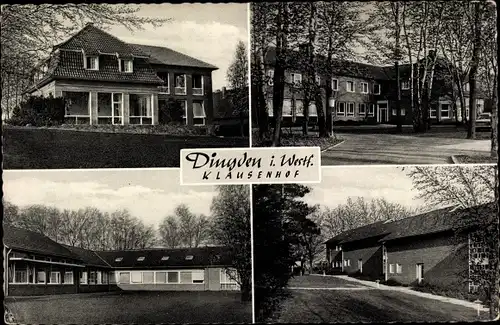 Ak Dingden Hamminkeln am Niederrhein, Klausenhof