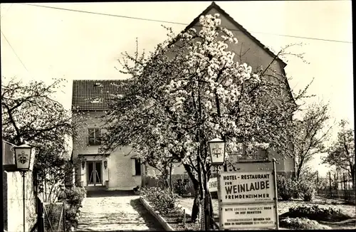 Ak Horchheim Koblenz am Rhein, Hotel-Restaurant Zur Weinlaube, Haukertsweg 9