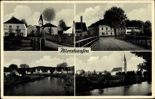 Ak Allershausen in Oberbayern, Detailansichten, Kirche