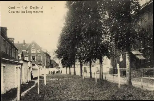 Ak Gand Gent Ostflandern, Klein Begijnhof, Couvent ten Langenacker