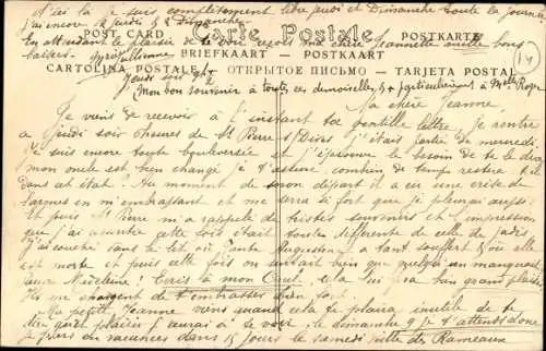 Ak Saint Pierre sur Dives Calvados, La Gare