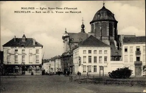 Ak Mechelen Mecheln Malines Flandern Antwerpen, Eglise Notre Dame d'Hanswyck