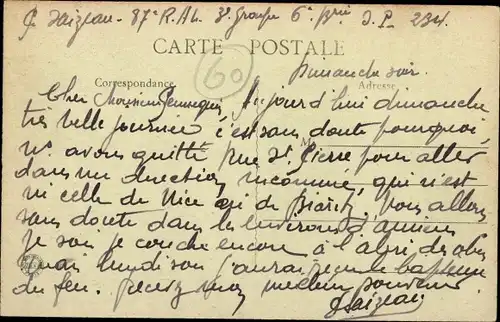 Ak Beaudéduit Oise, La Mairie