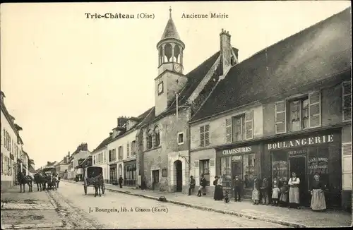 Ak Trie Château Oise, Ancienne Mairie, Boulangerie