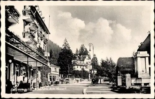 Ak Bad Gastein Badgastein in Salzburg, Hotel Mozart