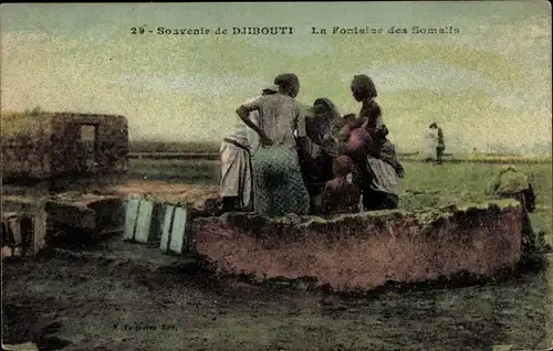 Ak Djibouti Dschibuti, La Fontaine des Somalis