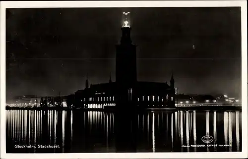 Ak Stockholm Schweden, Stadtshuset