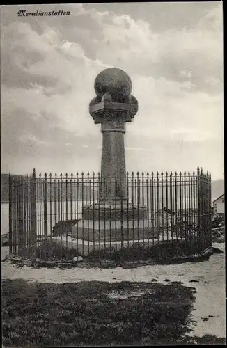 Ak Hammerfest Norwegen, Meredianstetten