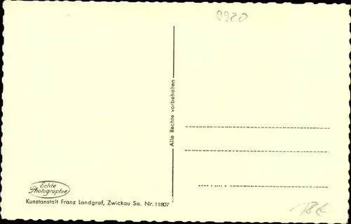 Ak Oelsnitz Vogtland, Elsterstausee mit Blick zum Ort