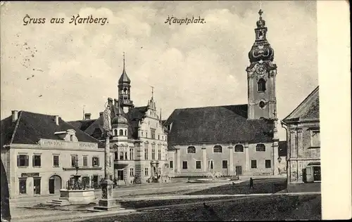 Ak Hartberg Steiermark, Hauptplatz