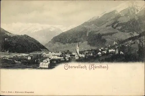 Ak Obervellach in Kärnten, Gesamtansicht