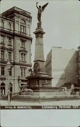 Ak Wien I. Innere Stadt, Liebenberg-Denkmal