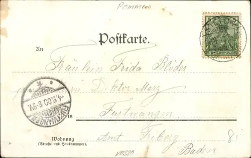 Ak Szczecin Stettin Pommern, Hafen