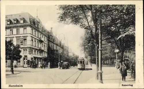 Ak Mannheim in Baden, Kaiserring