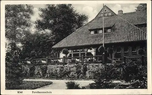 Ak Kiel in Schleswig Holstein, Blick auf die Forstbaumschule 