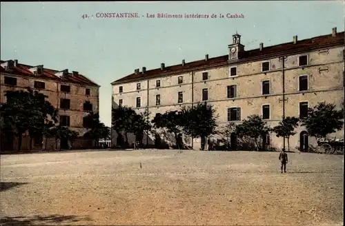 Ak Constantine Algerien, Les Batiments interieure de la Casbah