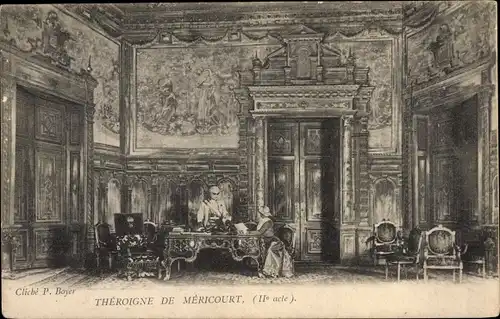 Ak Theaterszene, Theroigne de Mericourt, IIe Acte
