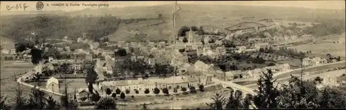 Klapp Ak Hamoir Lüttich Wallonien, Panorama