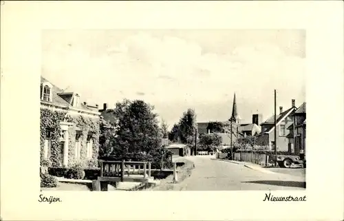 Ak Strijen Südholland Niederlande, Nieuwstraat