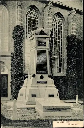 Ak Ginneken en Bavel Nordbrabant, Monument