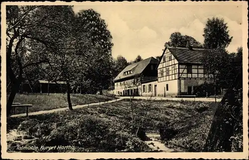 Ak Hartha Hintergersdorf Tharandt im Erzgebirge, Talmühle