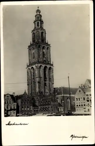 Ak Groningen Niederlande, Martinitoren