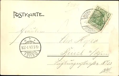 Ak Wahn Köln, Schießplatz Wahn, Mäusepfad