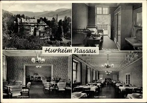 Ak Nassau an der Lahn, Kurheim Nassau der Landesversicherungsanstalt Rheinprovinz