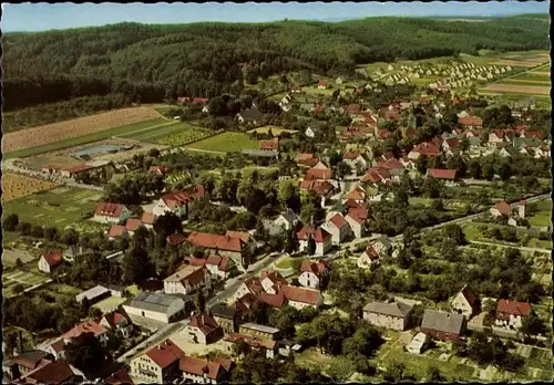 Ak Bad Essen in Niedersachsen, Panorama. Luftbild