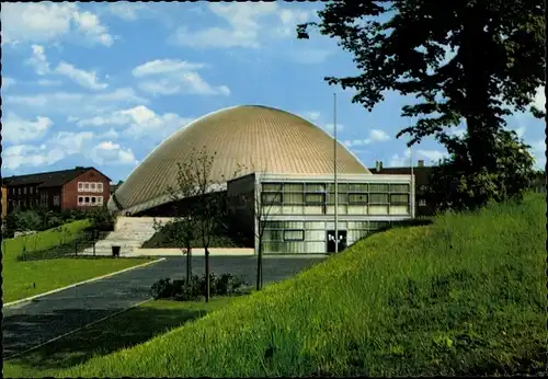 Ak Bochum im Ruhrgebiet, Planetarium, Außenansicht