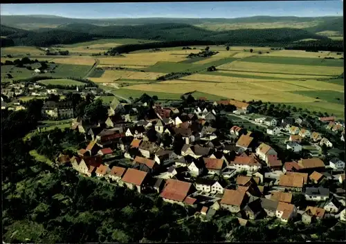 Ak Dringenberg Bad Driburg in Westfalen, Panorama, Luftbild