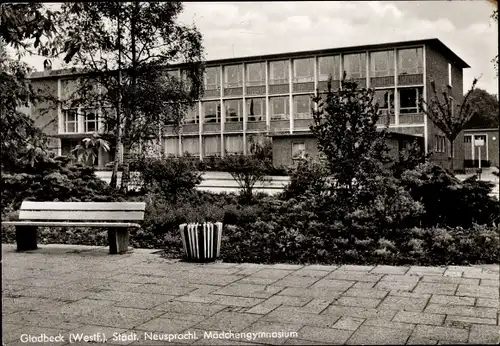 Ak Gladbeck im Ruhrgebiet, Städt. Neusprachl. Mädchengymnasium