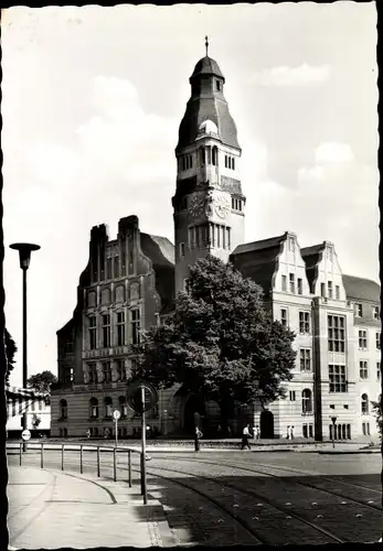 Ak Gladbeck im Ruhrgebiet Westfalen, Rathaus, Außenansicht