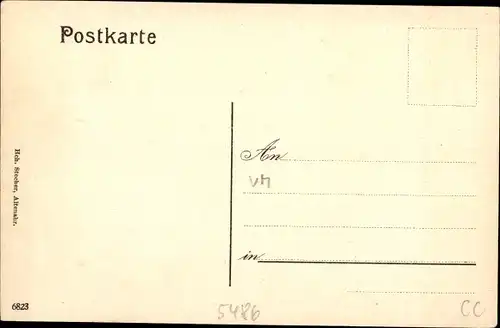 Ak Altenahr im Ahrtal, Panorama, Eisenbahn, Burg