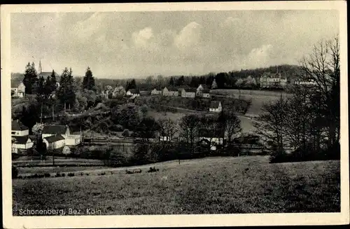 Ak Schönenberg Rhein Sieg Kreis, Panorama