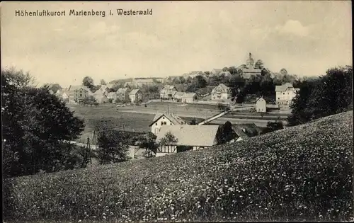 Ak Bad Marienberg im Westerwald, Panorama