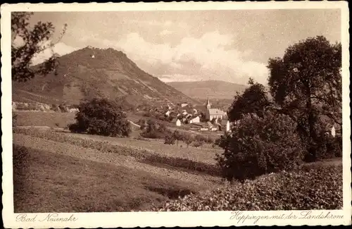 Ak Bad Neuenahr Ahrweiler in Rheinland Pfalz, Heppingen mit der Landeskrone