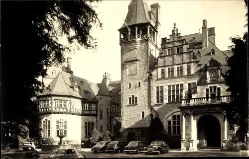 Ak Kronberg im Taunus, Schlosshotel, Außenansicht, Front