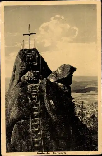 Ak Hejnice Haindorf Region Reichenberg, Nußstein, Ořešník