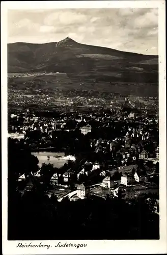 Ak Liberec Reichenberg in Böhmen, Gesamtansicht