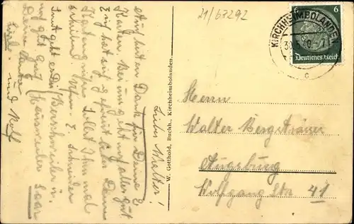 Ak Kirchheimbolanden in der Pfalz, Straßenpartie